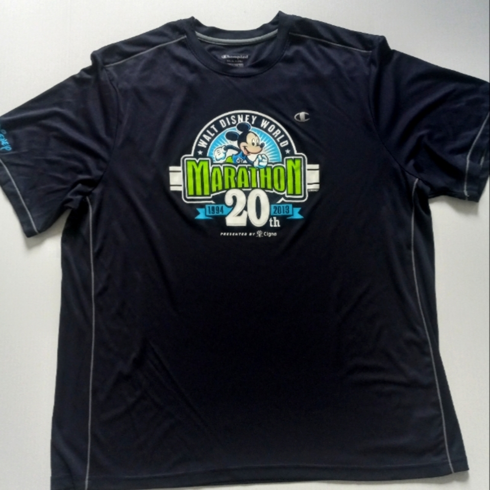Champion Disney 20 Marathon 2013 Man Tshirt size XL